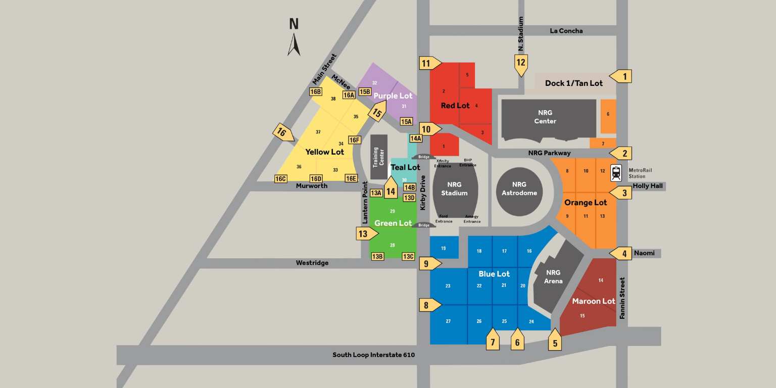 NRG Park Layout